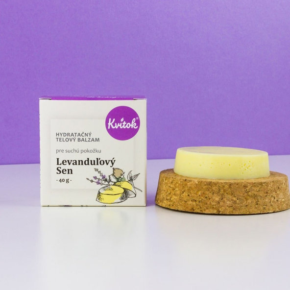 Hydratačný telový balzam Levanduľový sen Kvítok 40 g