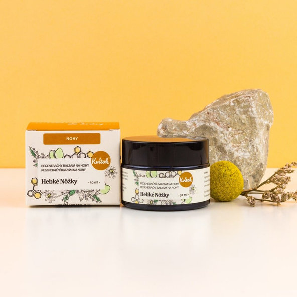 Regeneračný balzám Hebké nôžky Kvítok 30 ml