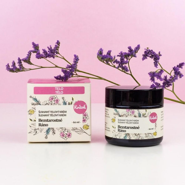 Šľahaný telový krém Bezstarostné ráno Kvítok 60 ml