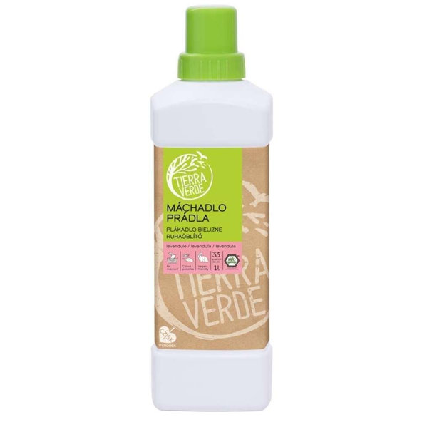 Plákadlo bielizne s levanduľovou silicou Tierra Verde 1 L