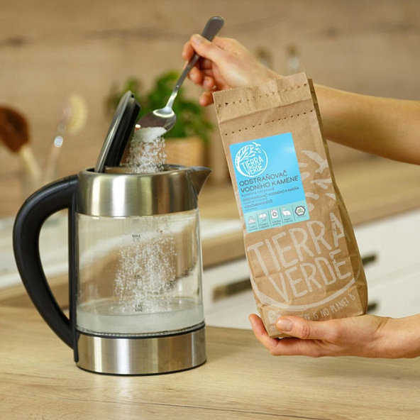 Odstraňovač vodného kameňa – kyselina citrónová Tierra Verde 250g