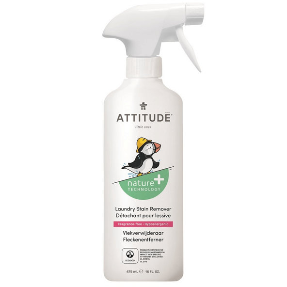 Odstraňovač škvŕn na detskú bielizeň s rozprašovačom Attitude 800 ml