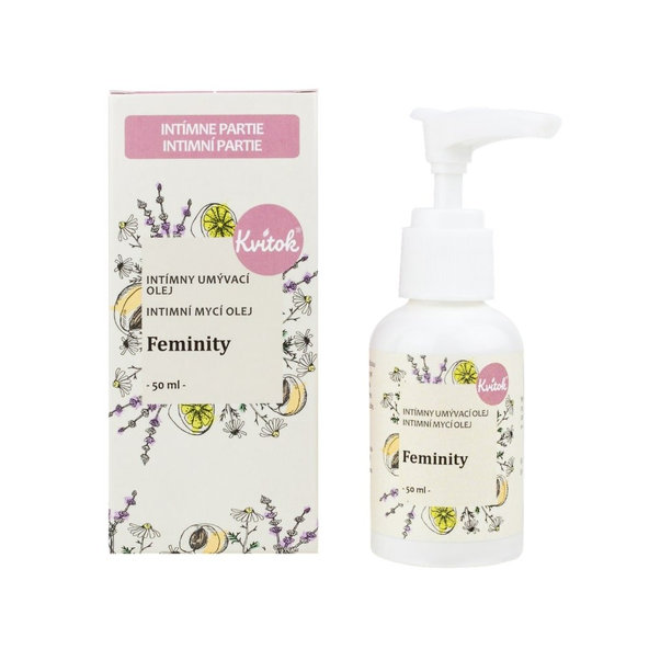 Intímny umývací olej Feminity Kvítok 50 ml