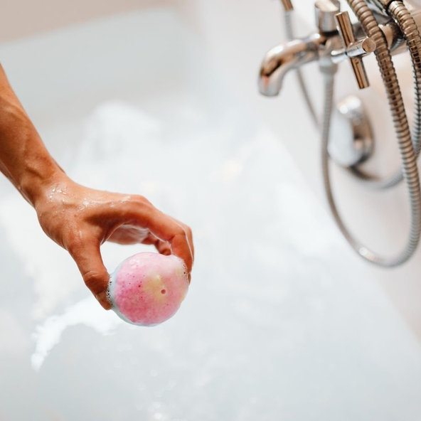 Šumivé prísady do kúpeľa  - Hrozno, Kokos, Jahoda Vivaco 3ks