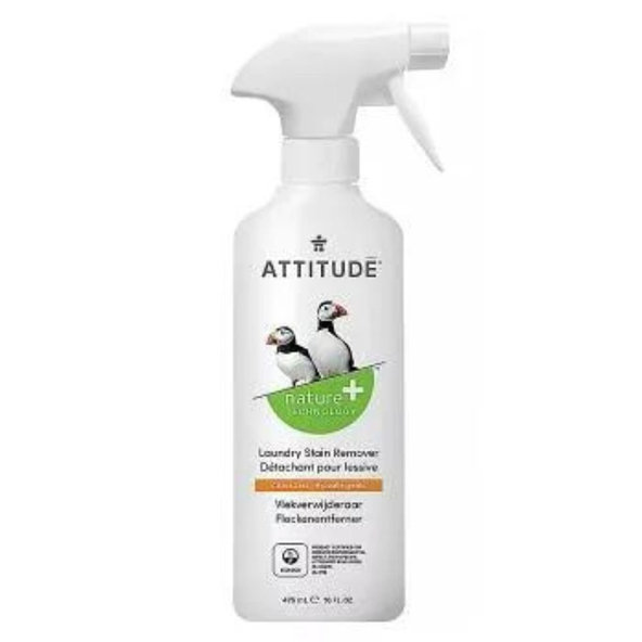 Odstraňovač škvŕn s vôňou citrónovej kôry s rozprašovačom ATTITUDE 800 ml