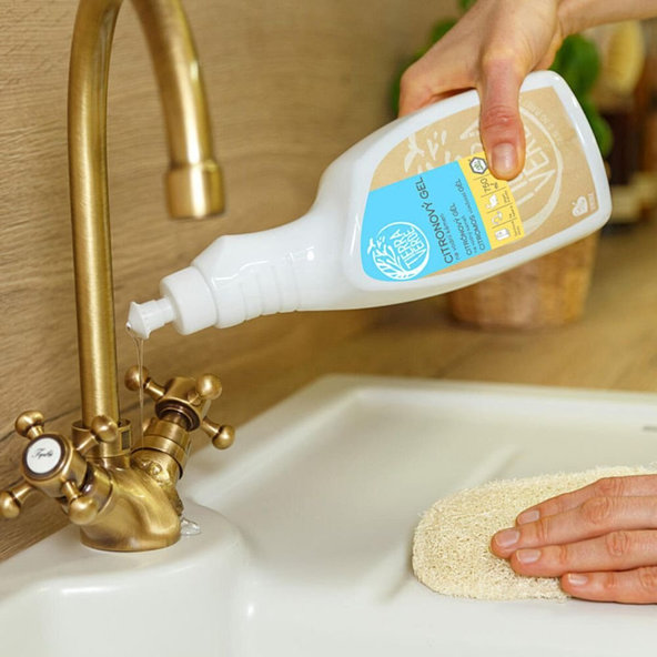 Citrónový gél na vodný kameň Tierra Verde 750ml