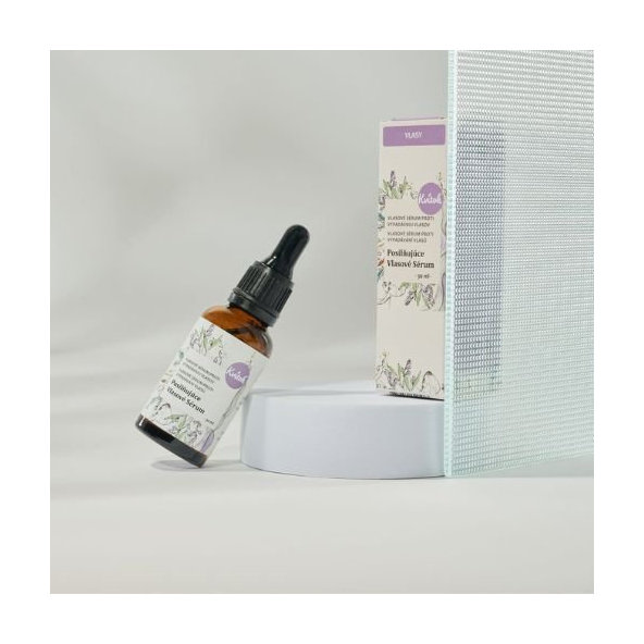 Posilňujúce vlasové sérum proti vypadávaniu vlasov Kvítok 30ml