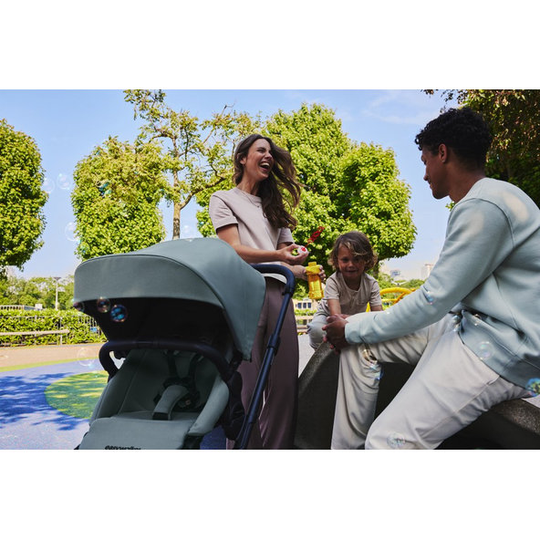 EASYWALKER Set XXL kočík kombinovaný Harvey⁵ Air Agave Green s príslušenstvom