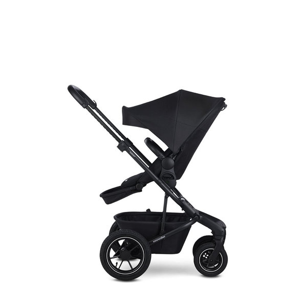 EASYWALKER Set XXL kočík kombinovaný Harvey⁵ Air Midnight Black s príslušenstvom