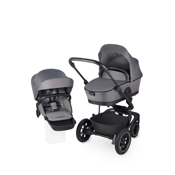 EASYWALKER Set XXL kočík kombinovaný Harvey⁵ Air Pebble Grey s príslušenstvom