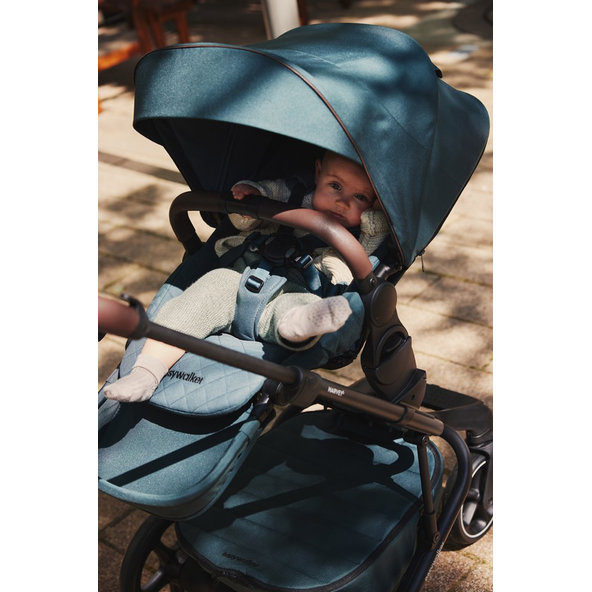 EASYWALKER Set XXL kočík kombinovaný Harvey⁵ Air Premium Jade Green s príslušenstvom