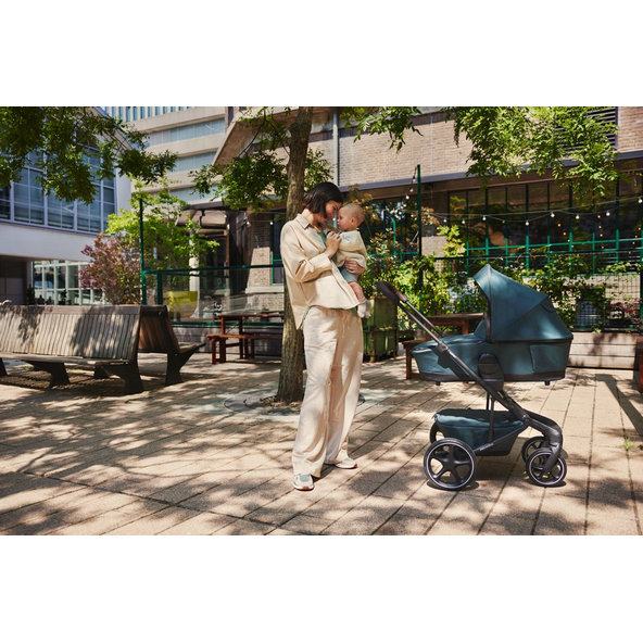 EASYWALKER Set XXL kočík kombinovaný Harvey⁵ Air Premium Jade Green s príslušenstvom