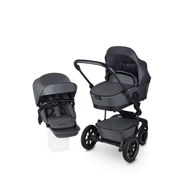EASYWALKER Set XXL kočík kombinovaný Harvey⁵ Air Premium Mineral Grey s príslušenstvom
