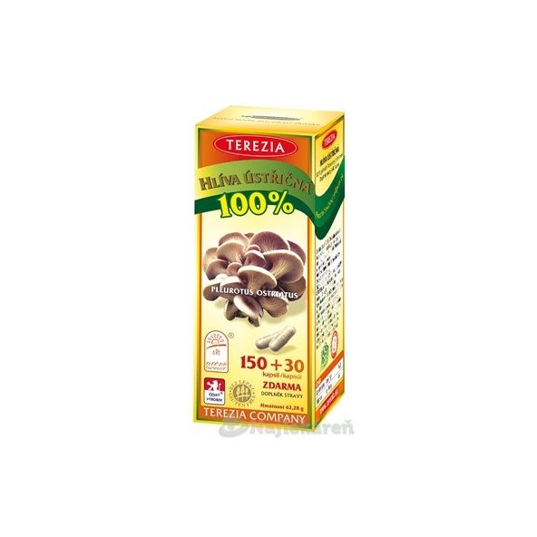 TEREZIA HLIVA USTRICOVITÁ 180 kapsúl