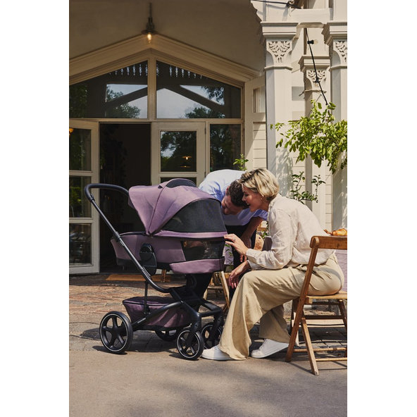 EASYWALKER Set XXL kočík kombinovaný Harvey⁵ Premium Granite Purple s príslušenstvom