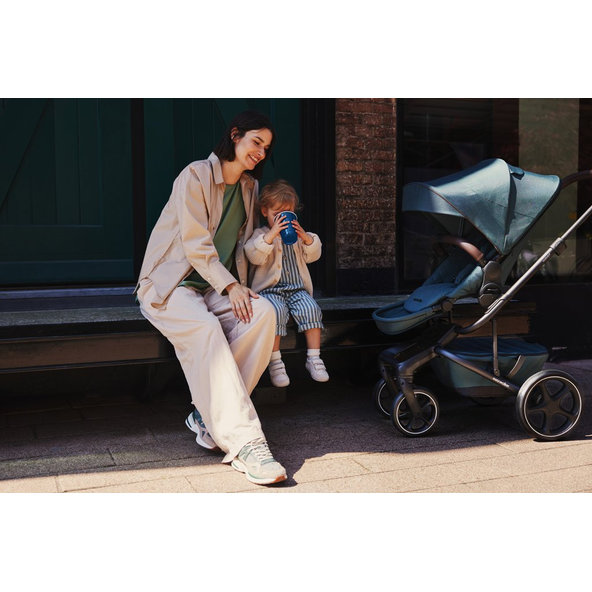 EASYWALKER Set XXL kočík kombinovaný Harvey⁵ Premium Jade Green s príslušenstvom