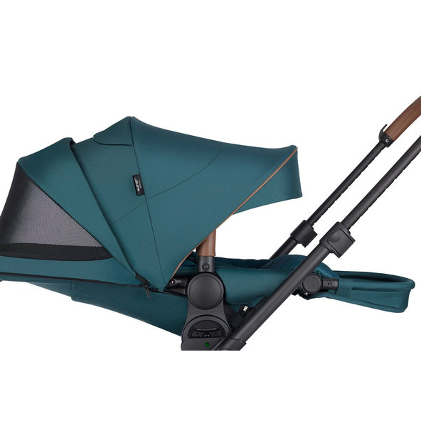 EASYWALKER Set XXL kočík kombinovaný Harvey⁵ Premium Jade Green s príslušenstvom