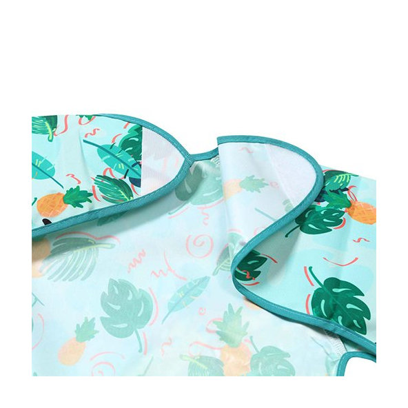 BABYONO Podbradník s dlhým rukávom Toukans, 35 x 52cm, 6m+