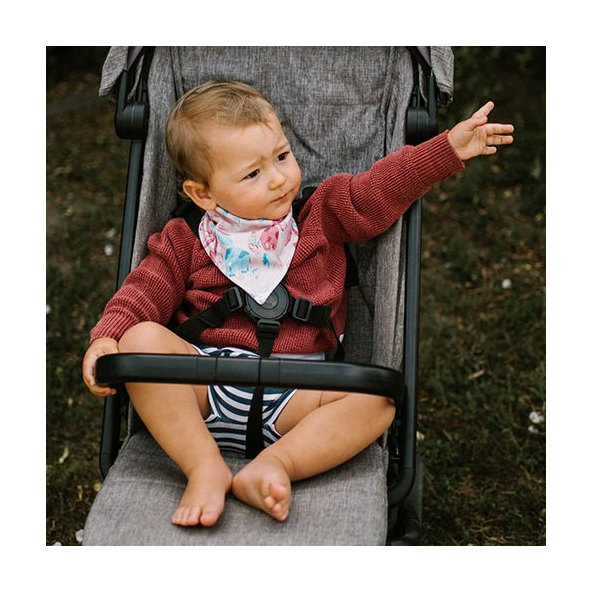 BABYONO Slintáčik bavlnený Jungle 2ks, 0m+