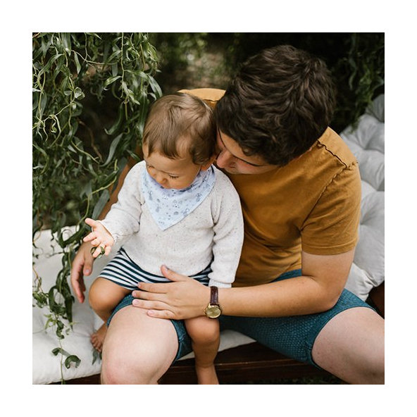 BABYONO Slintáčik bavlnený Kitty 2ks, 0m+