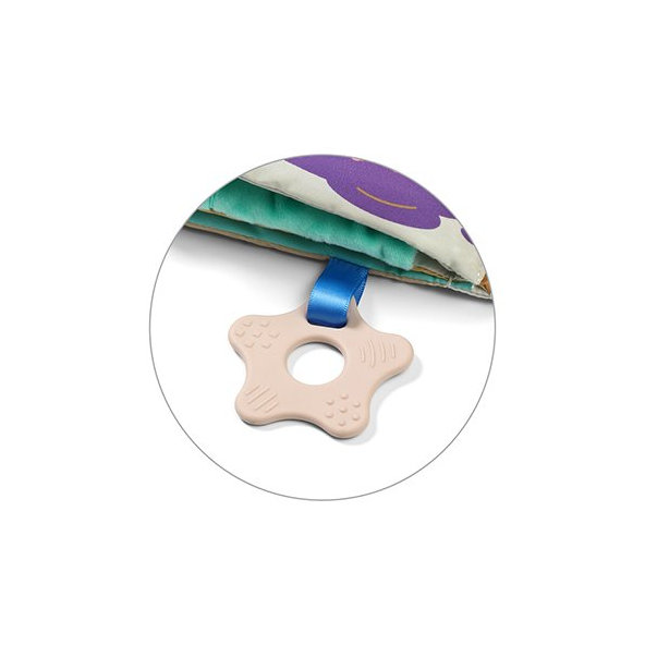 BABYONO Knižka senzorická Farm 0m+