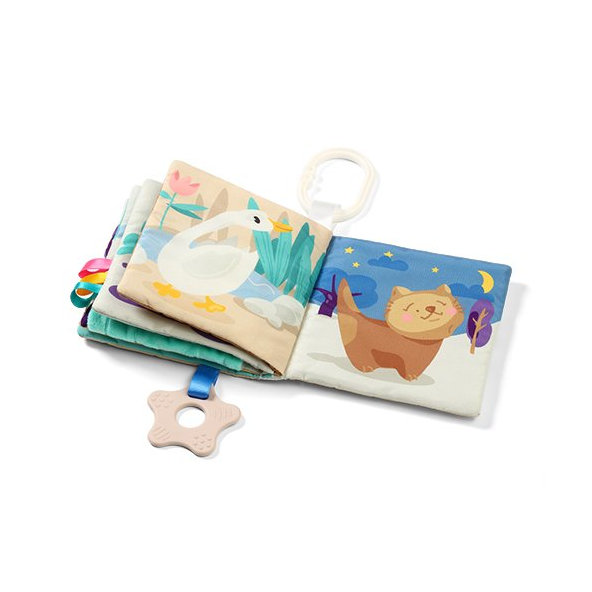 BABYONO Knižka senzorická Farm 0m+