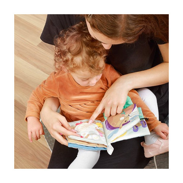 BABYONO Knižka senzorická Farm 0m+