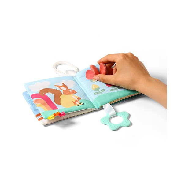 BABYONO Knižka senzorická Seasons 0m+