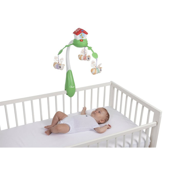 CHICCO Kolotoč nad postieľku s projektorom Bee Hive