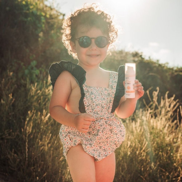 WoodenSpoon Opaľovacie telové mlieko Baby & Family SPF 30 50ml