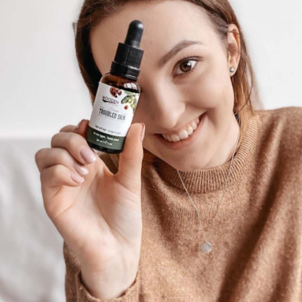 WoodenSpoon Sérum na problematickú pleť s tamanovým a marulovým olejom 30ml