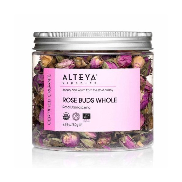 Prírodné ružové púčiky 80 g Alteya