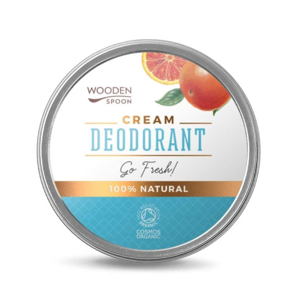 WoodenSpoon Prírodný krémový deodorant "Go Fresh!" 60 ml