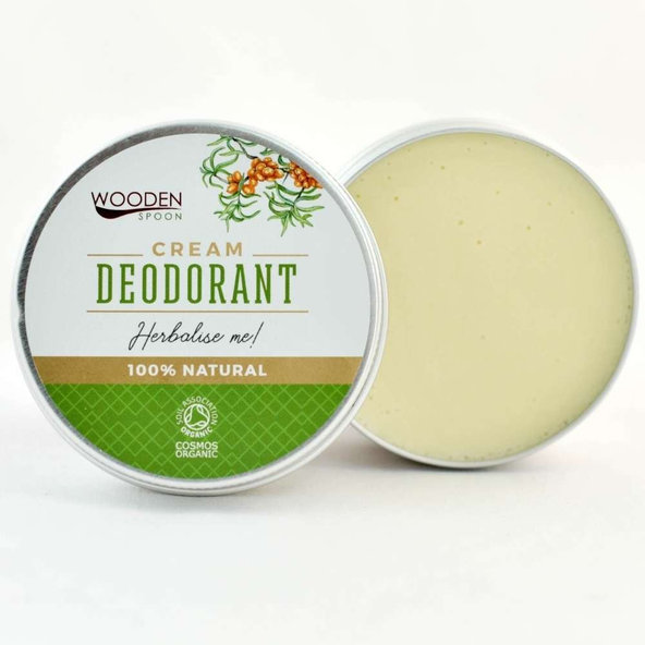 WoodenSpoon Prírodný krémový deodorant "Herbalise Me!" 60 ml