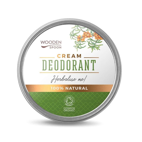 WoodenSpoon Prírodný krémový deodorant "Herbalise Me!" 60 ml