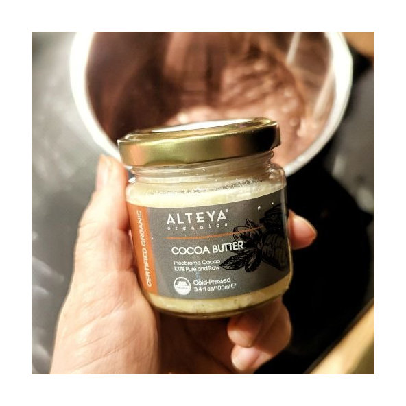 Kakaové maslo 100% Bio Alteya 100 ml