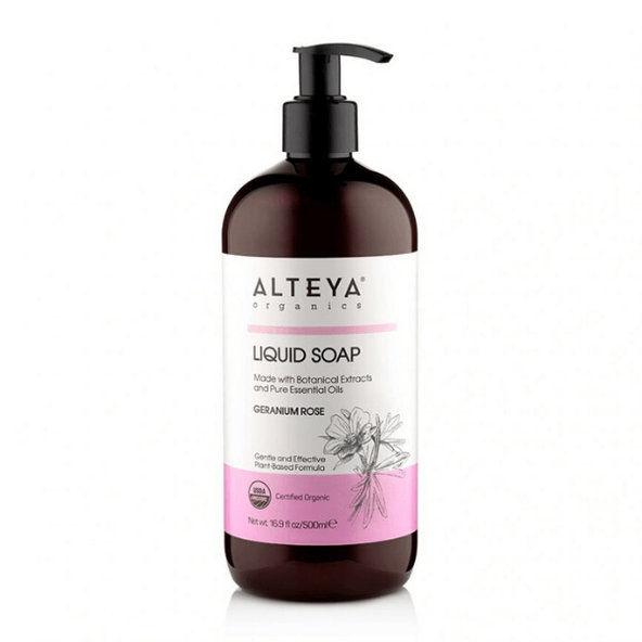 Tekuté mydlo Muškát & Ruža Bio Alteya Organics 500 ml
