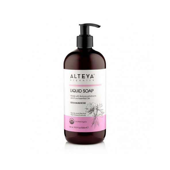 Tekuté mydlo Muškát & Ruža Bio Alteya Organics 250 ml