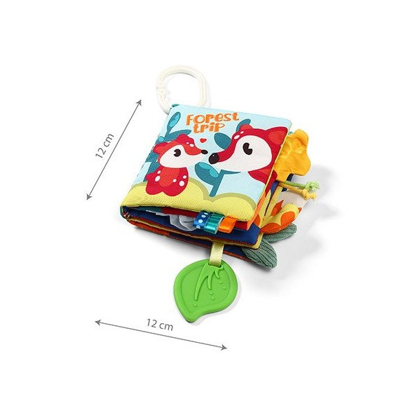 BABYONO Knižka senzorická Forest Trip 0m+