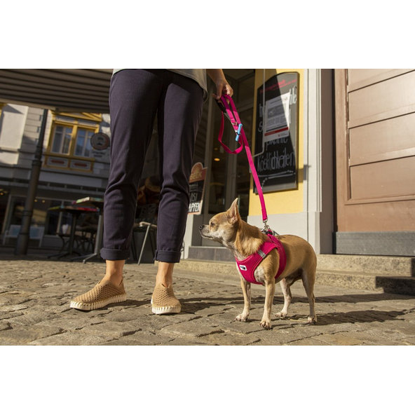 CURLI Vodítko pre psov Basic Fuchsia L 140x2 cm