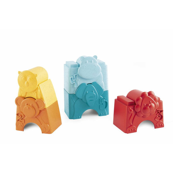 CHICCO Skladačka a vkladačka Zvieratká Eco+ 2v1 9m+