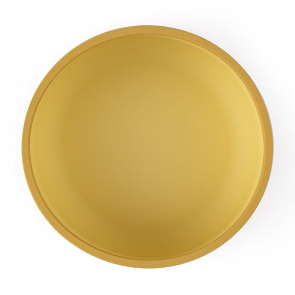 PETITE&MARS Miska dvojfarebná silikónová Take&Match Intense Ochre 6m+