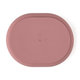 PETITE&MARS Tanierik silikónový deliaci oválny Take&Match Dusty Rose 6m+