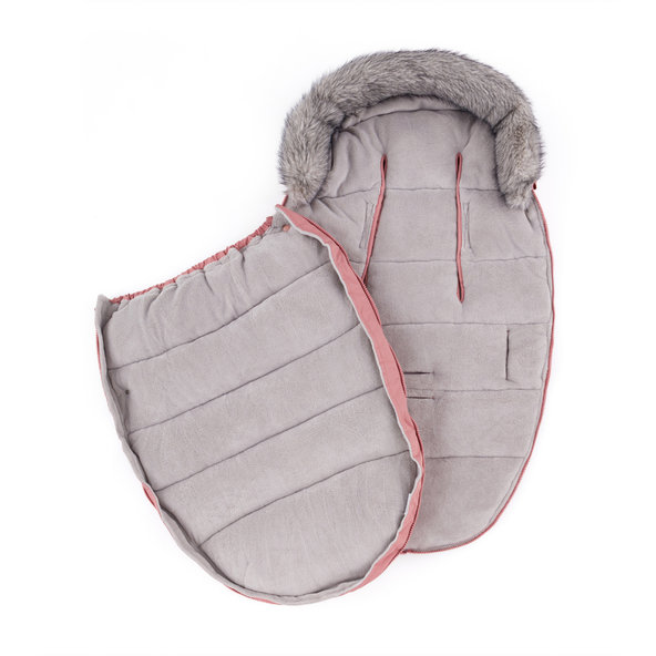 PETITE&MARS Set fusak Comfy 4v1 + rukavice Fjora Old Rose