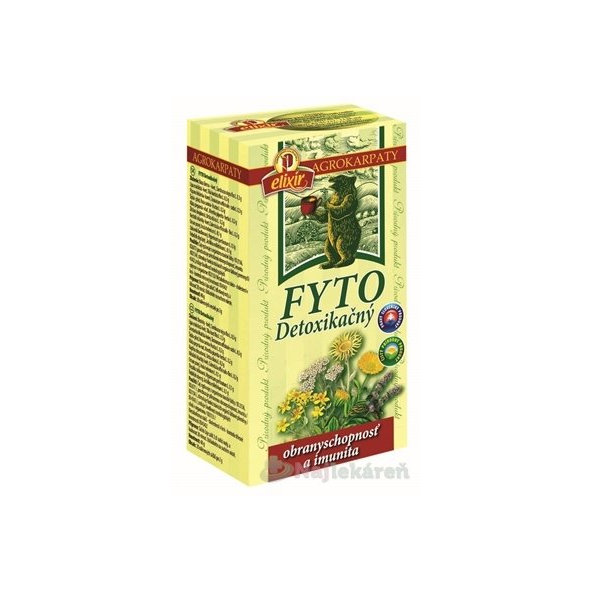 AGROKARPATY KARPATSKÝ FYTO ČAJ, detoxikačný, 20x2 g