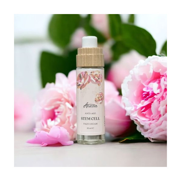 Krém proti starnutiu "Stem cell" s rastlinnými kmeňovými bunkami Arvena Botanicals 30ml