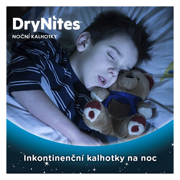 HUGGIES® DryNites Nohavičky plienkové jednorazové pre dievča 8-15 rokov (27-57 kg) 9 ks