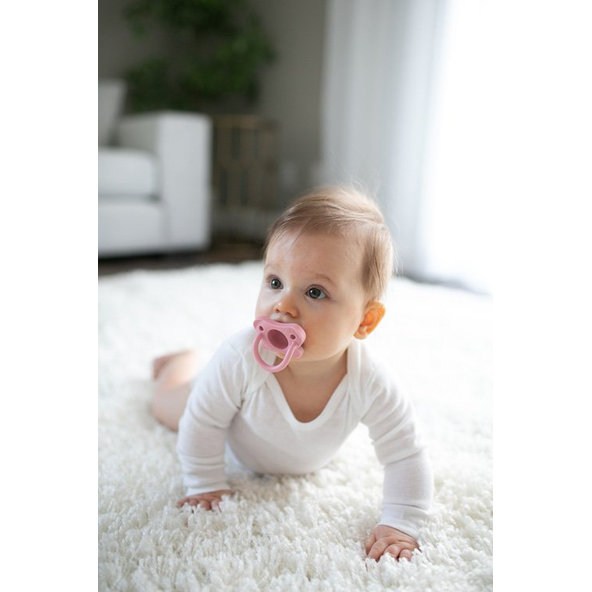 DR.BROWN'S HappyPaci cumlík 0-6m 2ks, ružový/zelený