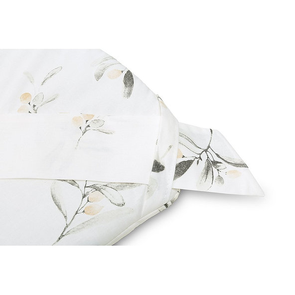 SENSILLO Zavinovačka s volánikom olivy bavlna 75x75 cm