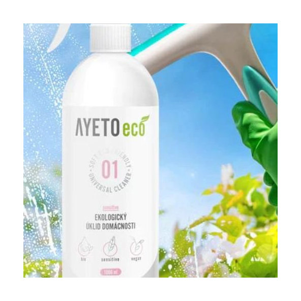 Univerzálny čistič Ekologické upratovanie domácnosti Ayeto Eco 1l